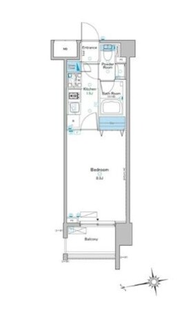 赤羽駅 徒歩7分 4階の物件間取画像